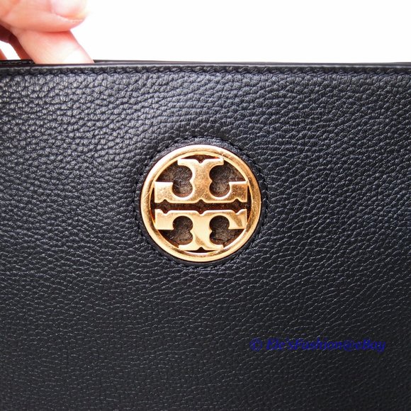 ❤️ NWT Tory Burch Carson Swingpack Chain Leather Shoulder Bag BLACK AUTHENTIC - Picture 5 of 15